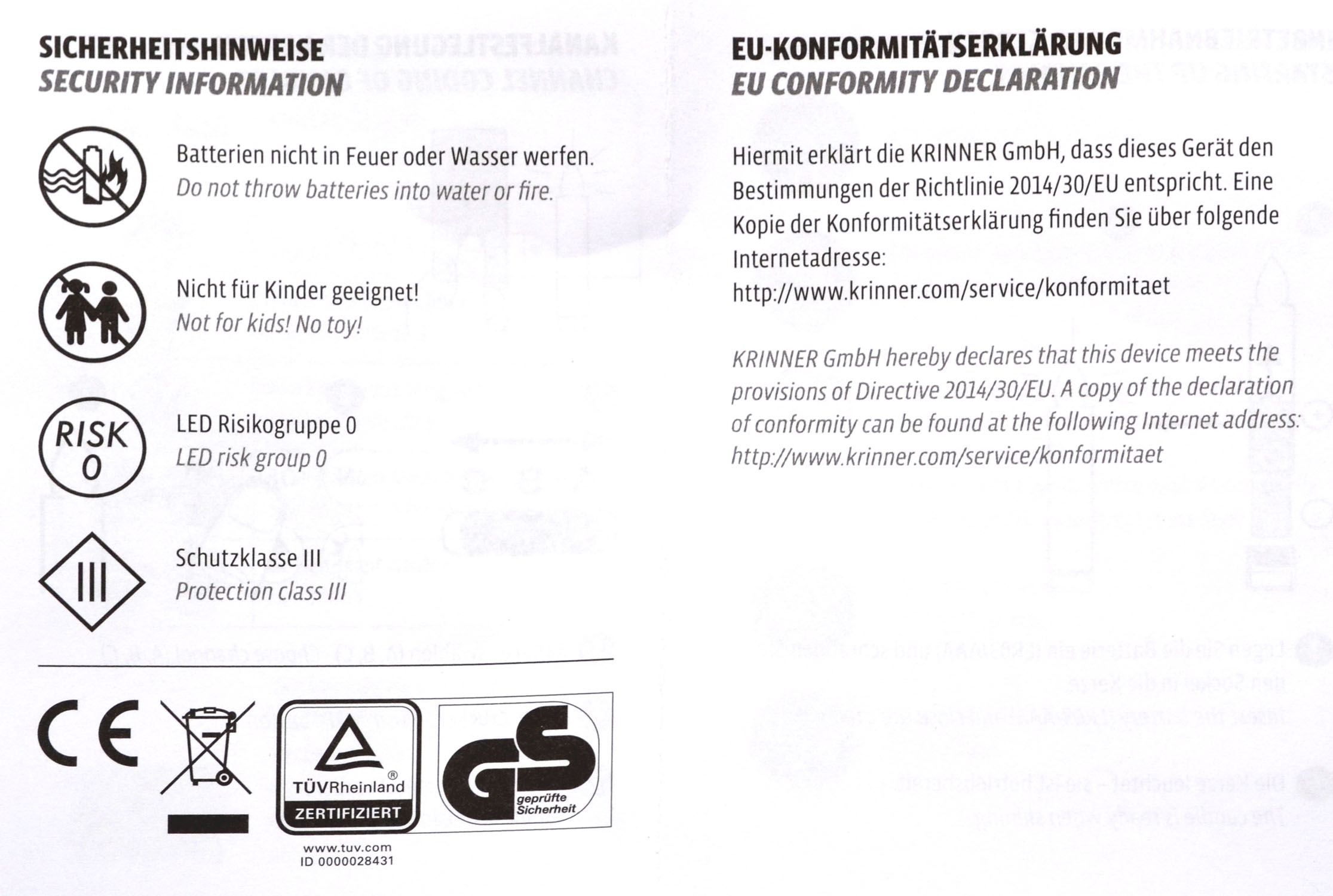 Lumix Classic Mini 5 Kerzen mit Fernbedienung