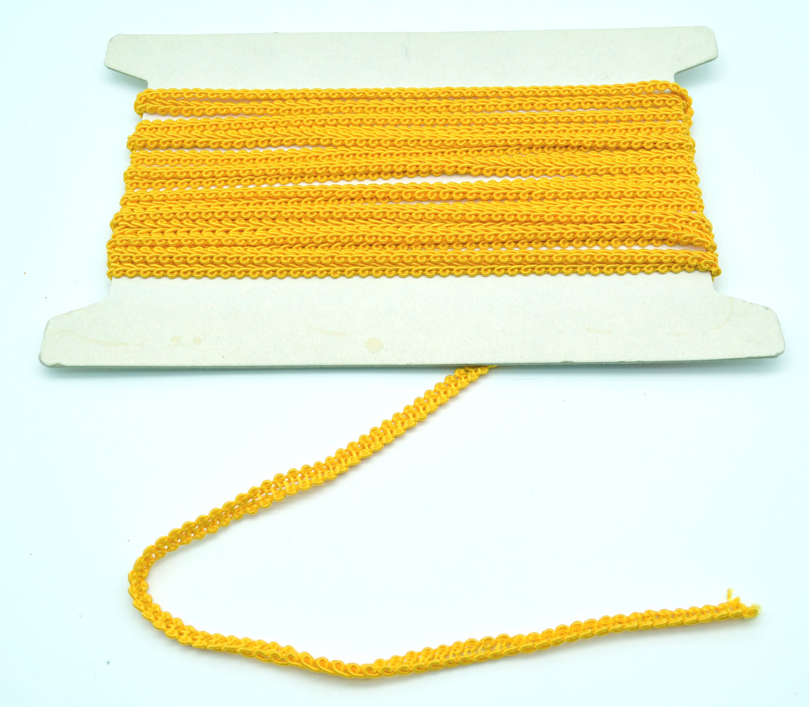 Litze 2 m 9mm gelb  Litze 2 m 9mm gelb