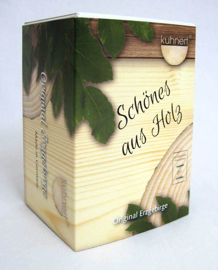 Fröhlicher Rauchpilz Hut Orange ca. 12 cm - Neu 2024 Original Erzgebirge