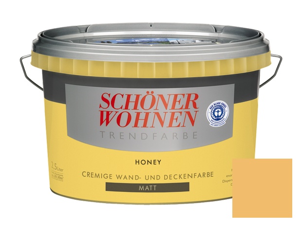 1519_honey Schöner Wohnen Trendfarben-Honey-2,5 l matt