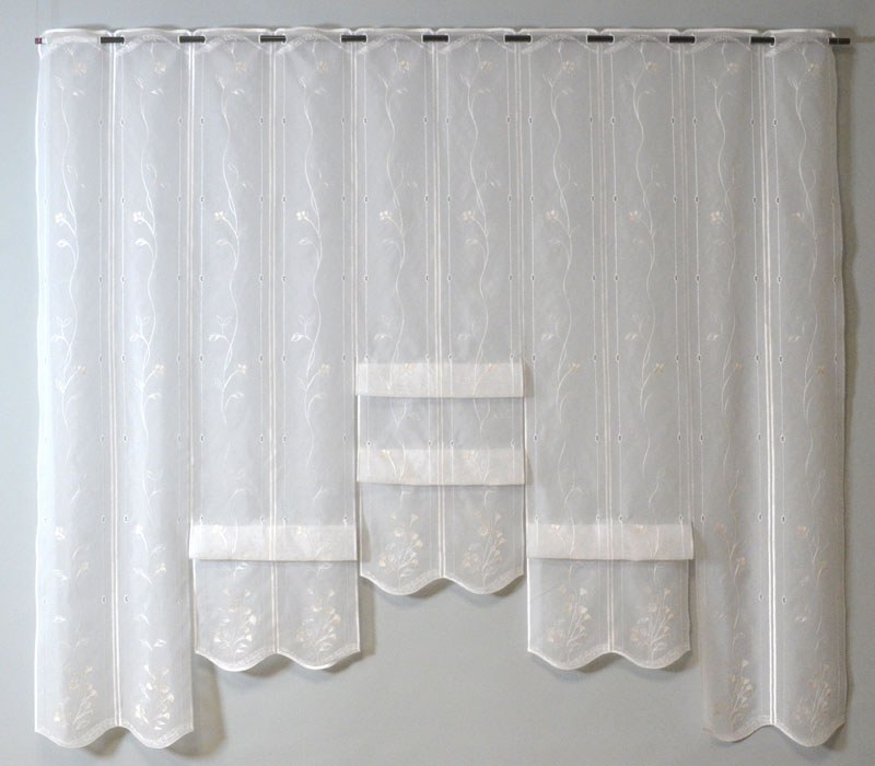 16cm breites Clippanneaux Raffpanneaux Gingko ca.140cm hoch