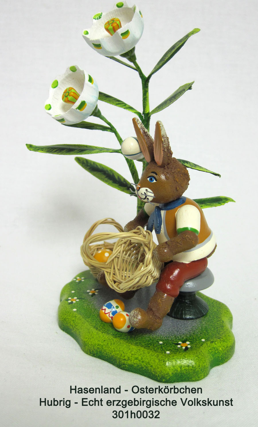 Hubrig - Hasenland Osterkörbchen 12 cm