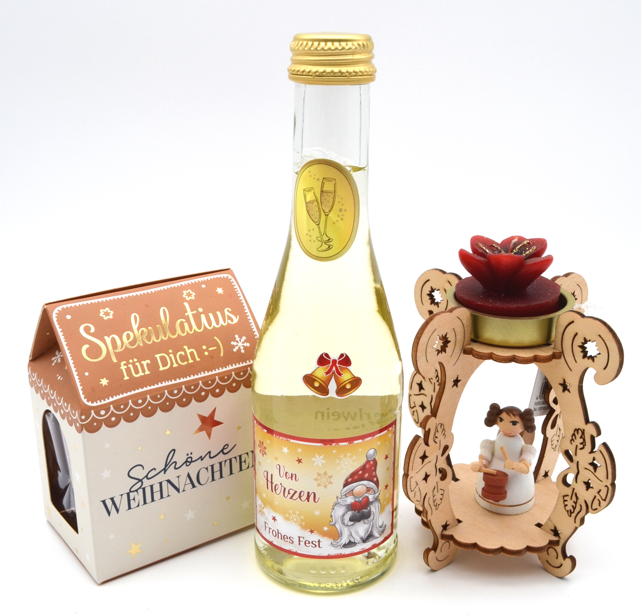 Weihnachtliches Geschenkset fertig verpackt
