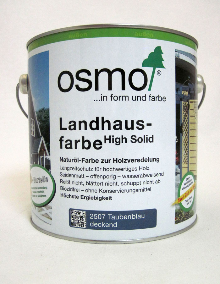 Osmo Landhausfarbe 2507 Taubenblau 2,5L