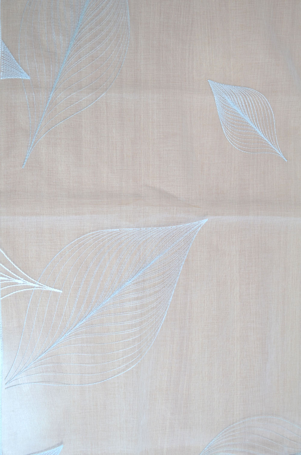 Stickereistores Meterware Kendra 3492 Höhe 300 cm weiss