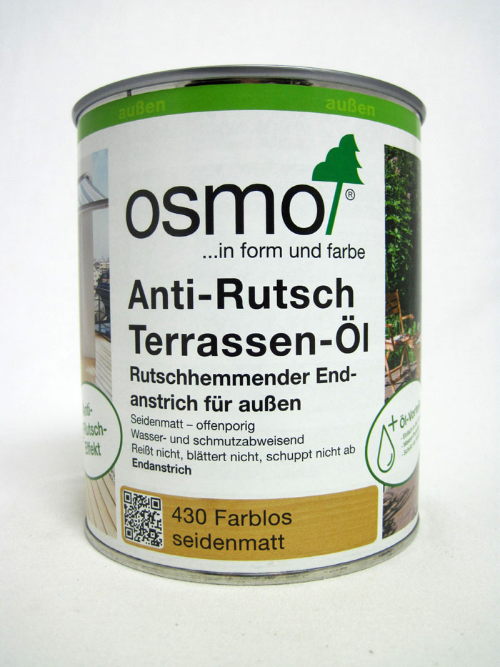 Osmo Anti-Rutsch-Terrassen-Öl-430 Farblos-750ml