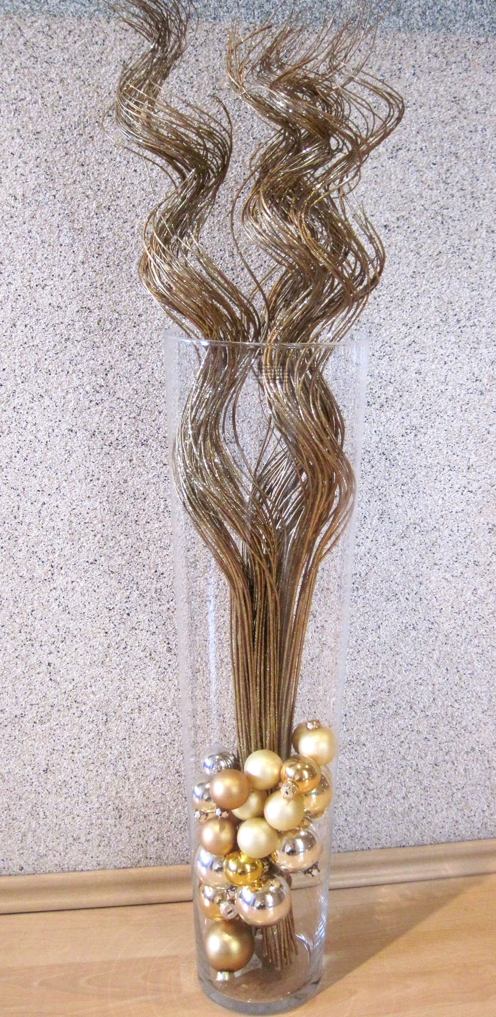 Vase Pisa smart Glaszylinder Gefäß glasklar H: ca. 70 cm
