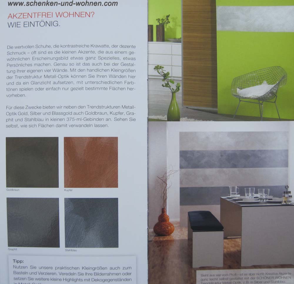 Trendstruktur- Metall-Optik - Effektfarbe Silber glänzend 375 ml