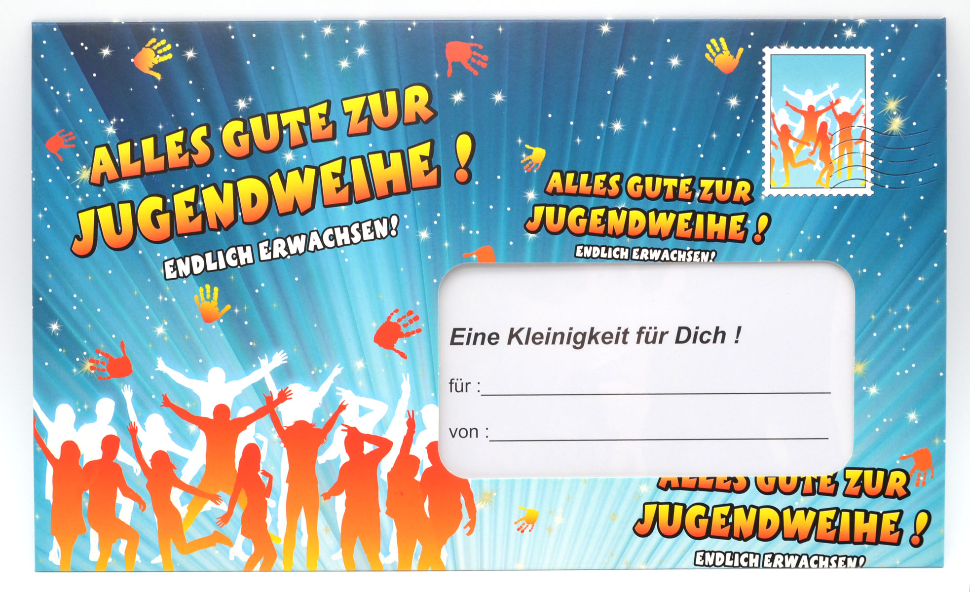 XXL-Umschlag "Jugendweihe" 30 x 18 cm