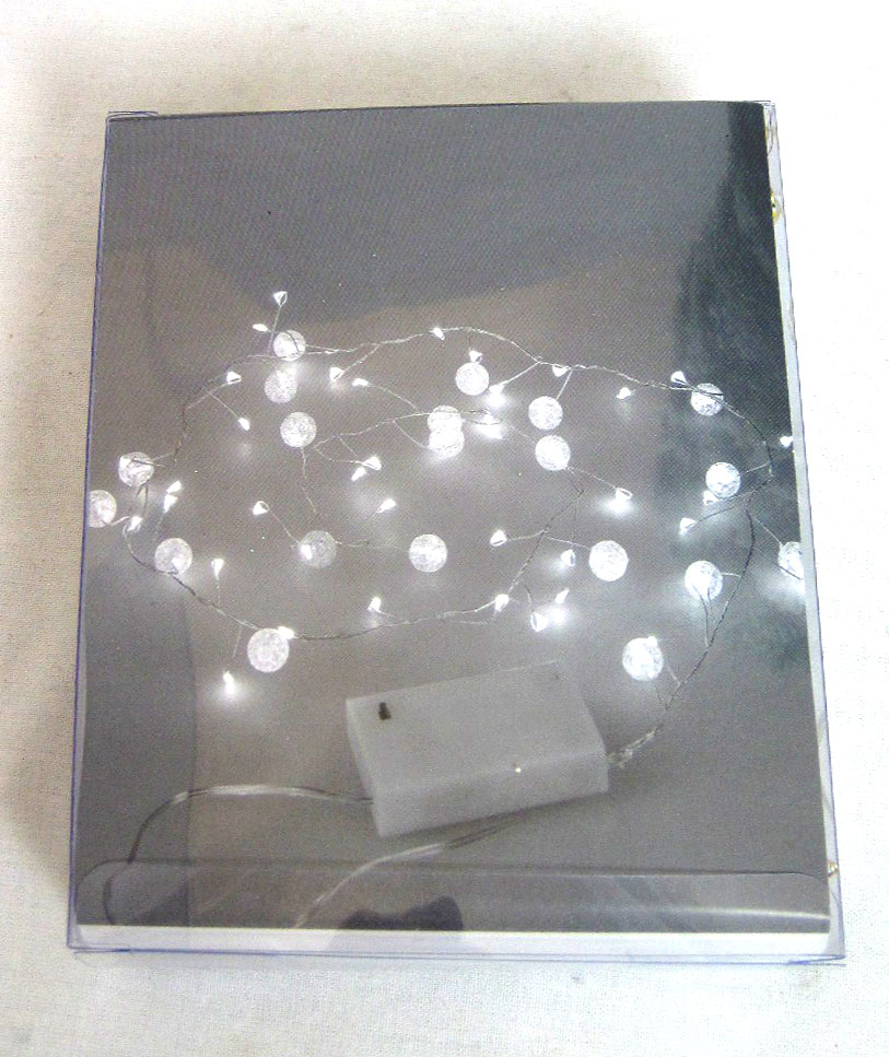 60-LED Lichtgirlande Innenbereich Länge ca. 120cm mitTimer