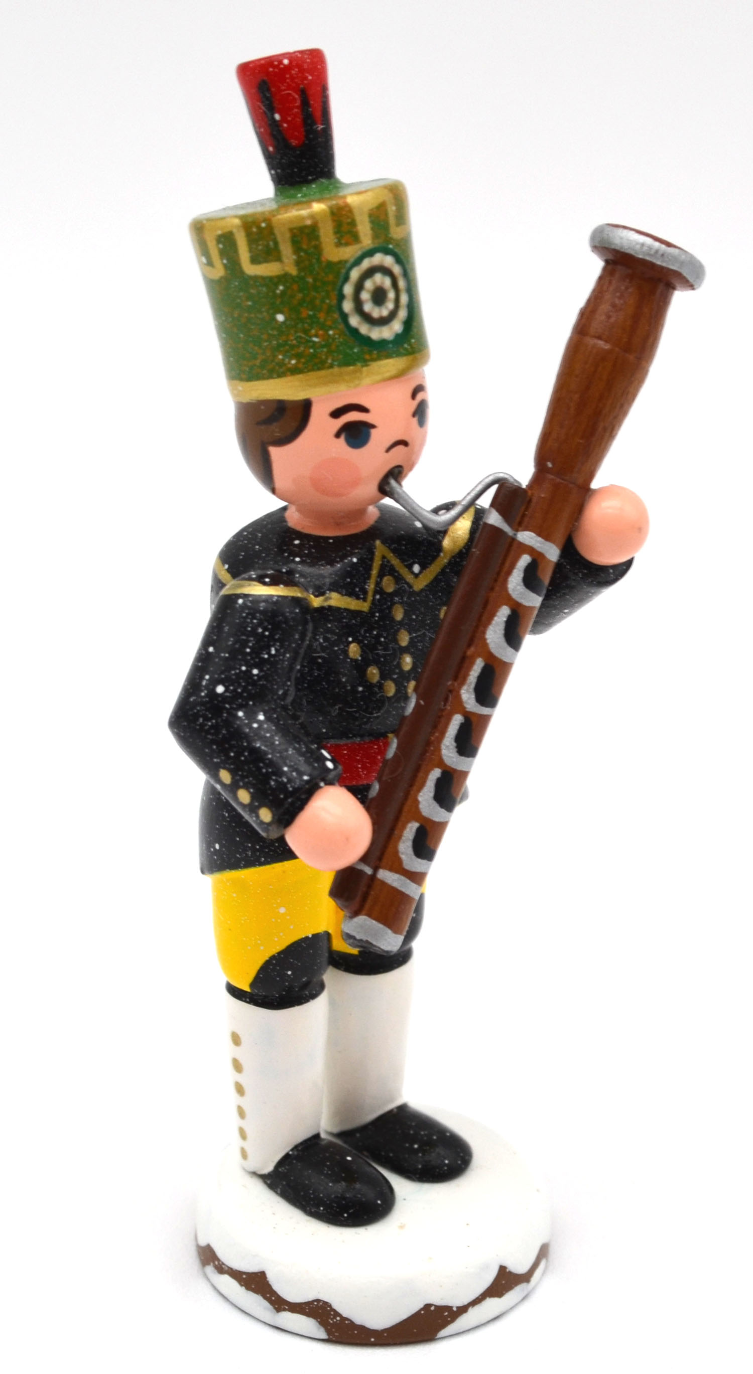 Hubrig - Wiki - Bergmann mit Fagott ca. 9 cm  Neuheit 2026