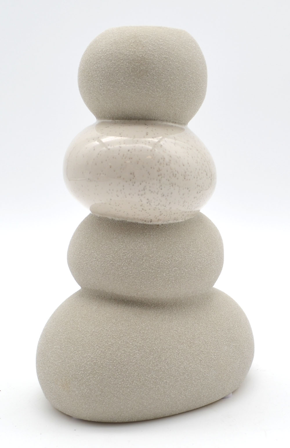 Keramik-Vase Steindaube "Stones" 20x14,5x10 cm (HxBxT) graubraun Keramik-Vase Steindaube "Stones" 20x14,5x10 cm (HxBxT) graubraun