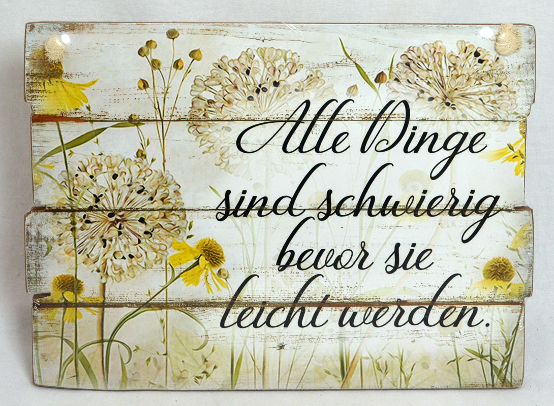 18669_alle_dinge_sind_schwierigd1NZgdF1cDRqhKX Wandbild "Alle Dinge sind schwierig" 40x30 BxH