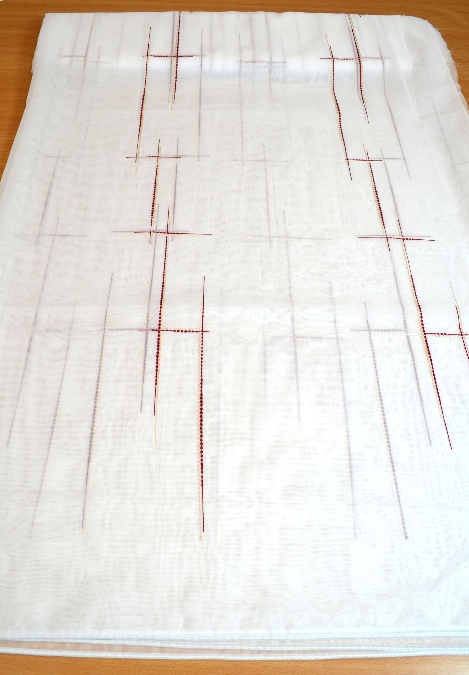 Gardinenrest Stores Stickerei 2,85 x 2,70 m (HxL)