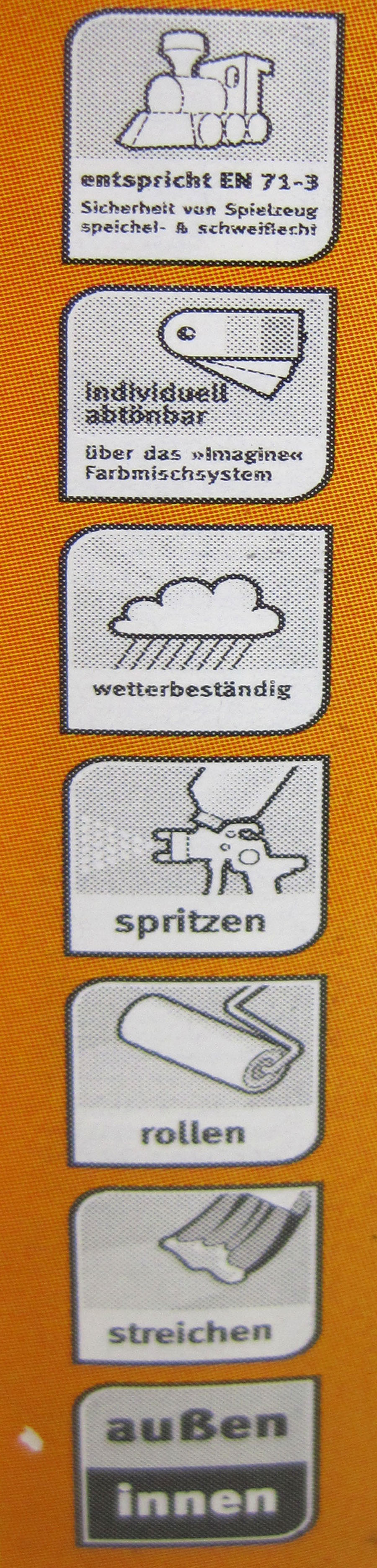 DurAcryl Buntlack seidenmatt Feuerrot 375 ml