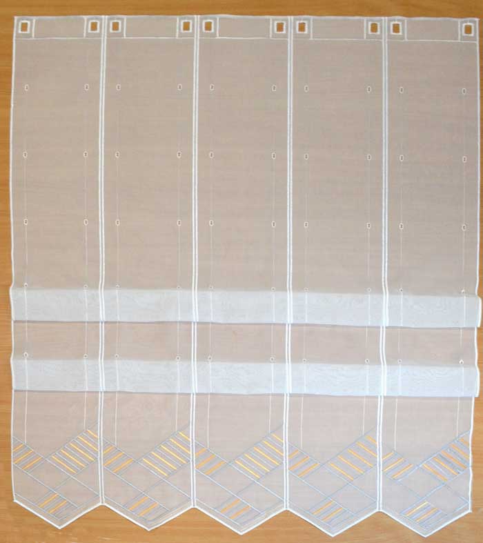 Clippanneaux aus 5 Teilen BxH 80 x 112 cm Einzelstück