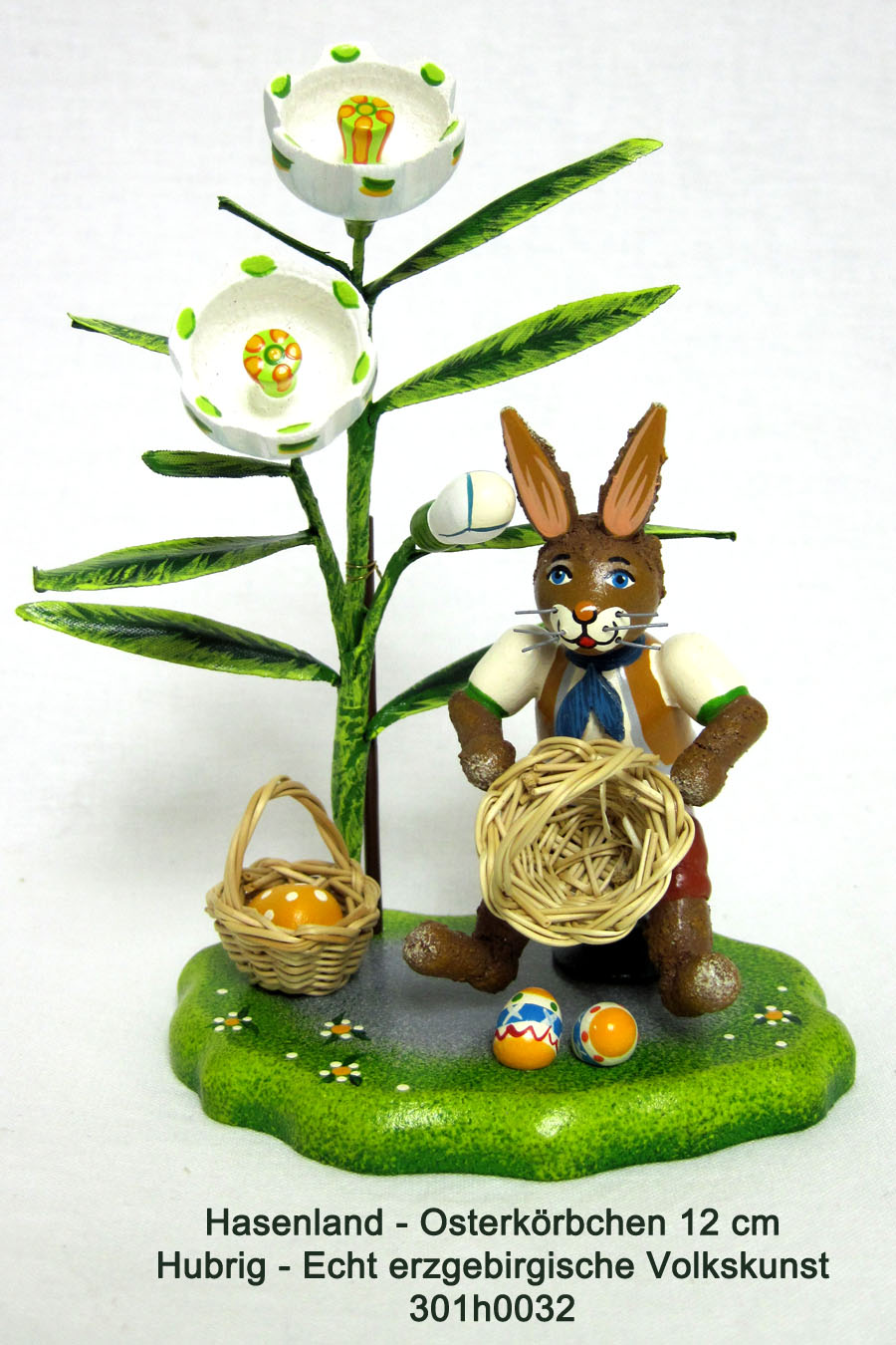 Hubrig - Hasenland Osterkörbchen 12 cm