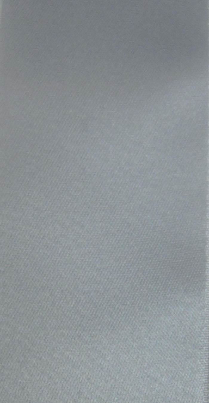 Satinband - Double Face - Breite 40mm - Fb.36 Grau - Meterware