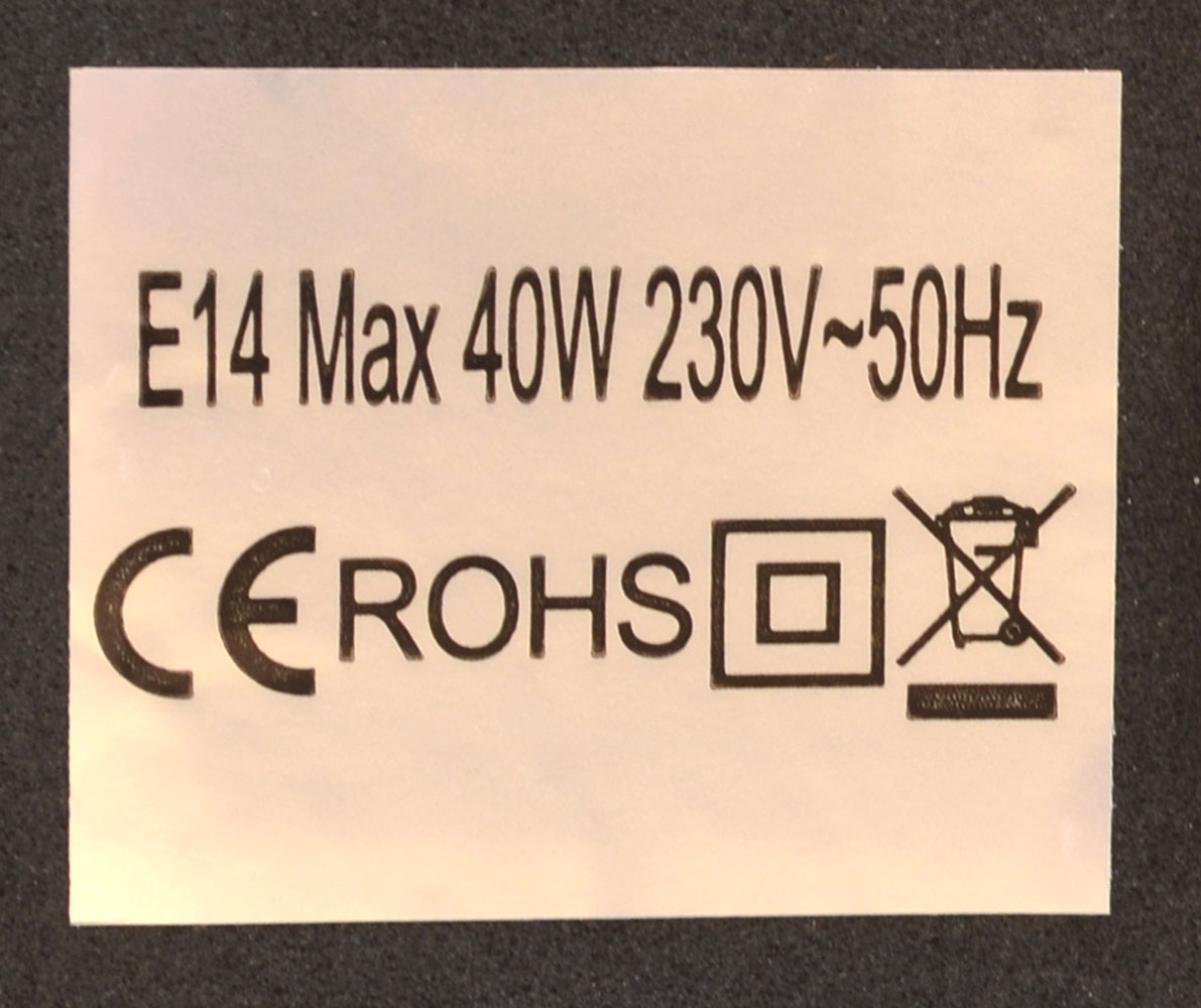 Porzellan-Lampe Ellipse "Der schönste Weg" weiß ca.20,5 x 17 x 10 cm (H/B/T) 