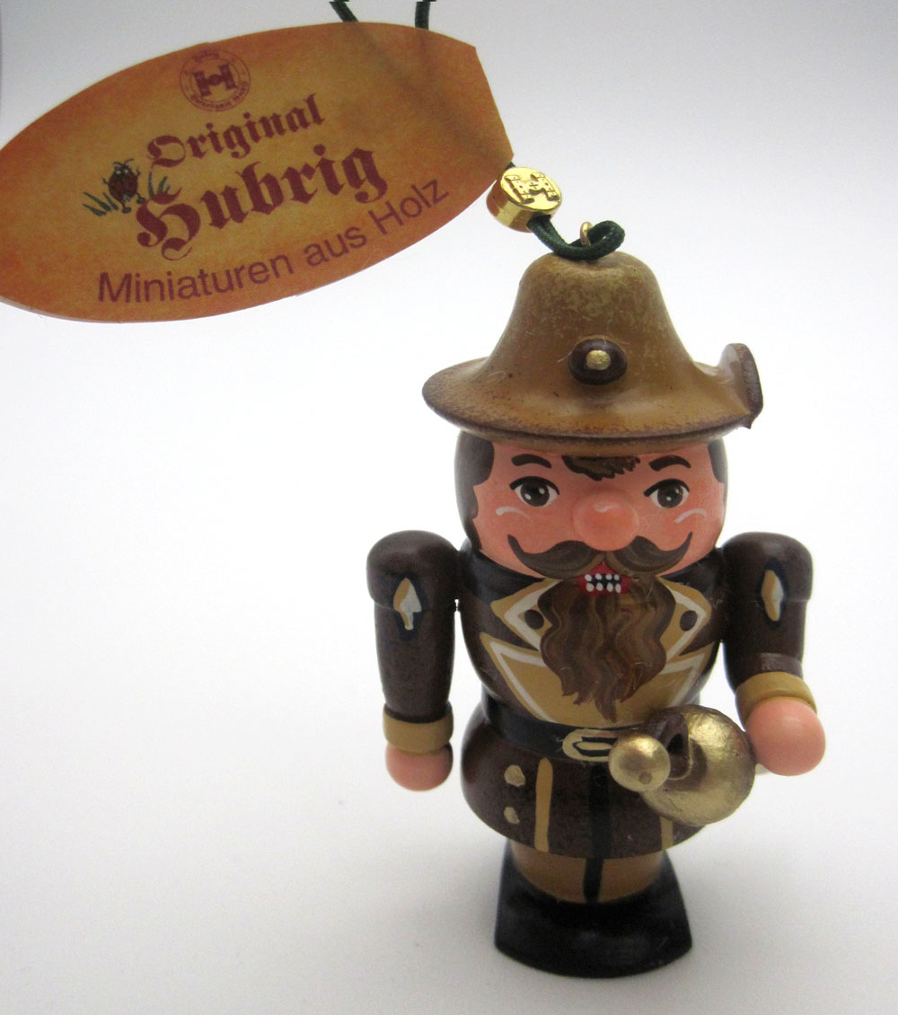 Hubrig Baumbehang Nussknacker Musketier mehrfarbig 7 cm