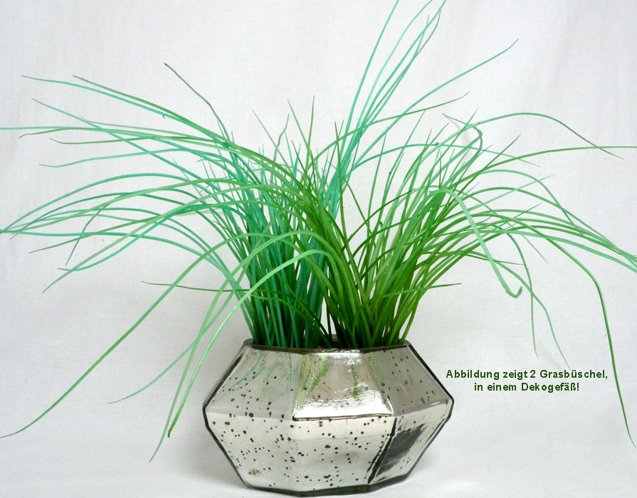 Grasbüschel-Kunstblume auf Sandsockel ca. 35 cm