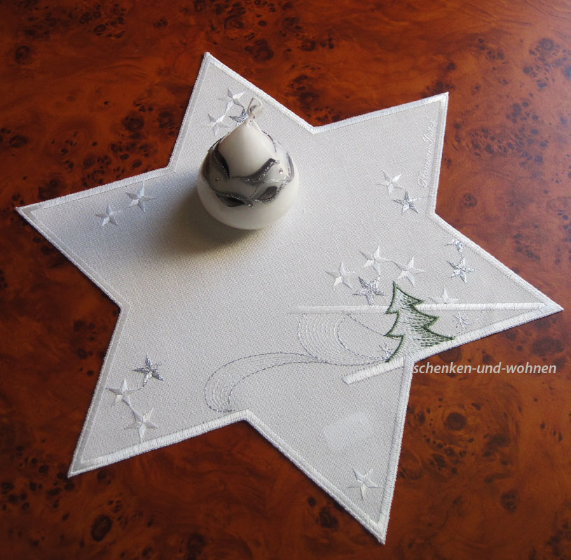 stern_35cm_ecru_440-4c1d2 Plauener Spitze Deckchen Stern 6 Spitzen, ecrü ca. 35 cm
