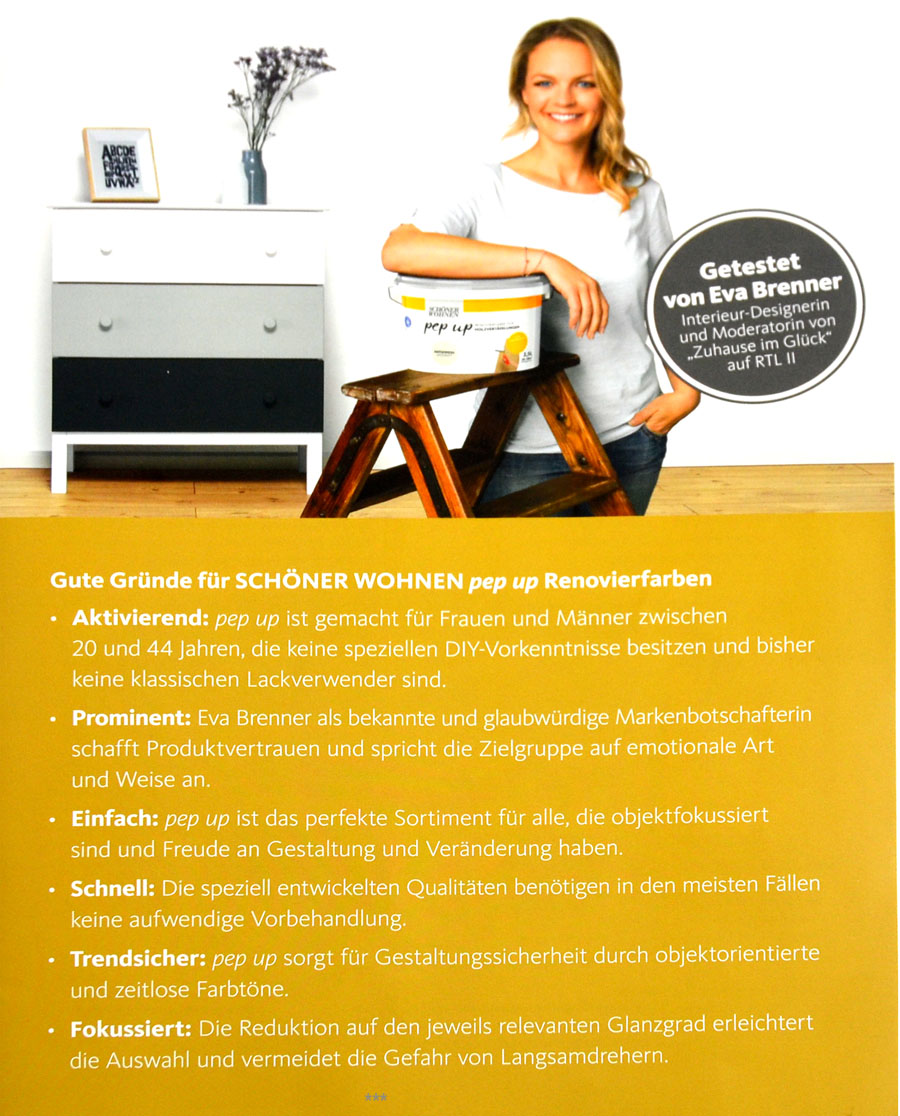 Pep up Renovierfarbe für Holzböden und -treppen Hellgrau seidenmatt 2,5l