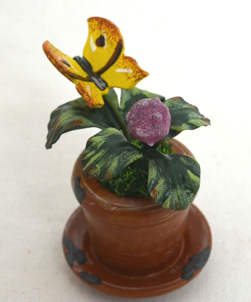 303h1003_kleeblume_d1 Hubrig - 1 Stück Miniatur Kleeblume ca. 4 cm