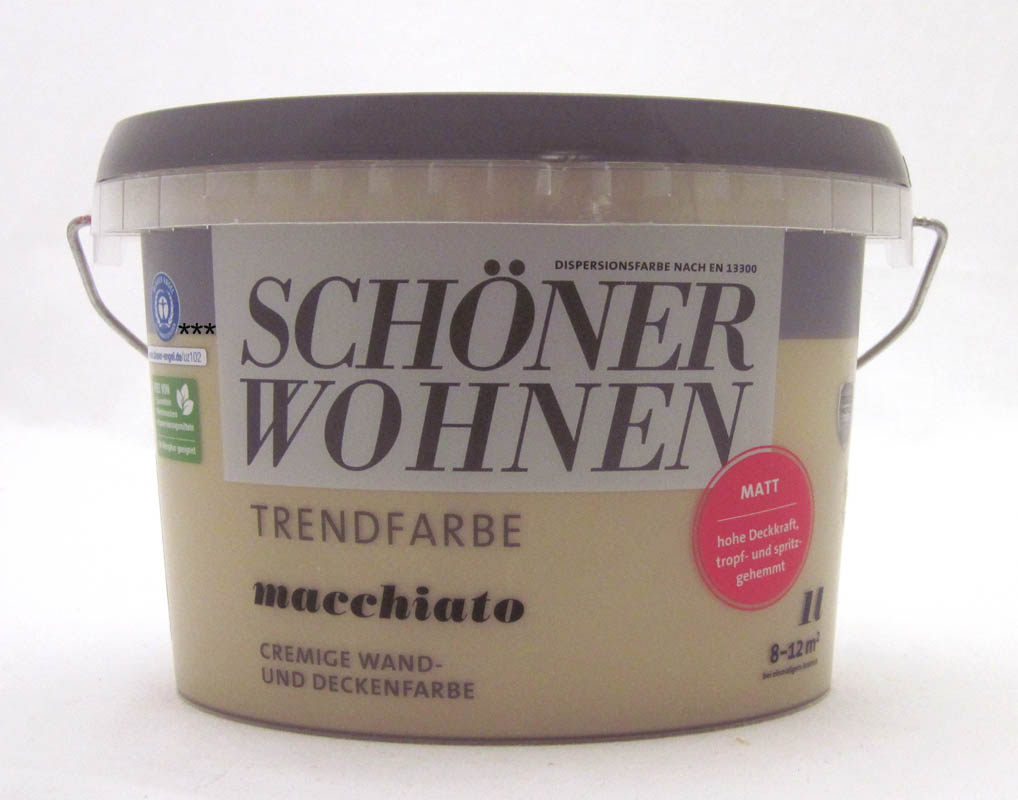 macchiato_1l_matt Schöner Wohnen Trendfarbe Macchiato1 l matt