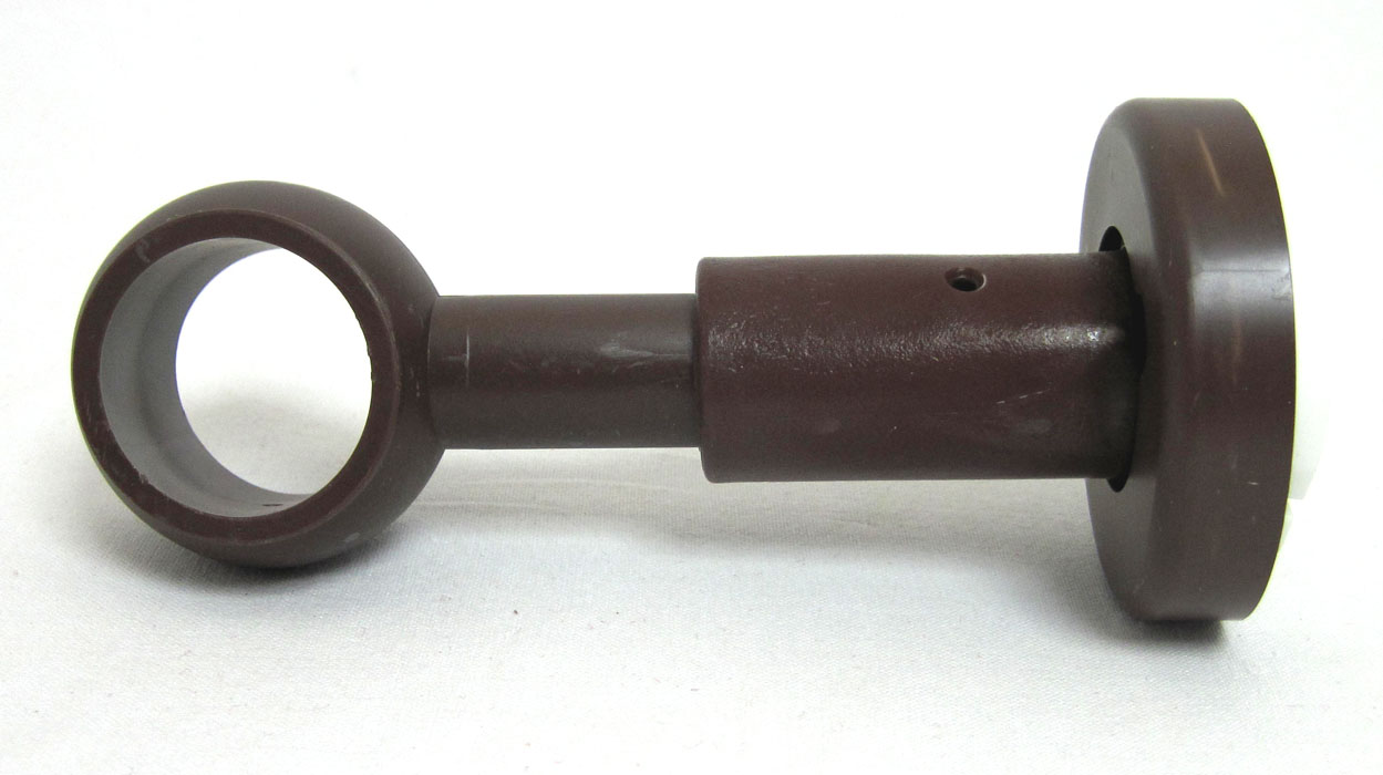 Federträger Holzfarbe Braun Kunststoff ca. 13 cm