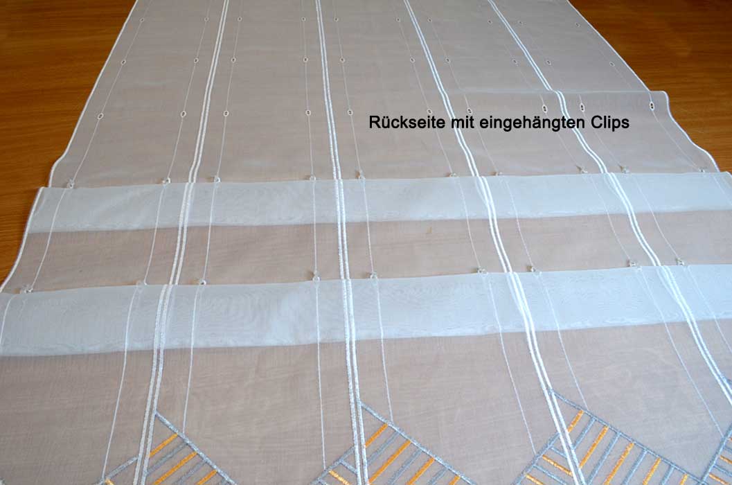 Clippanneaux aus 5 Teilen BxH 80 x 112 cm Einzelstück