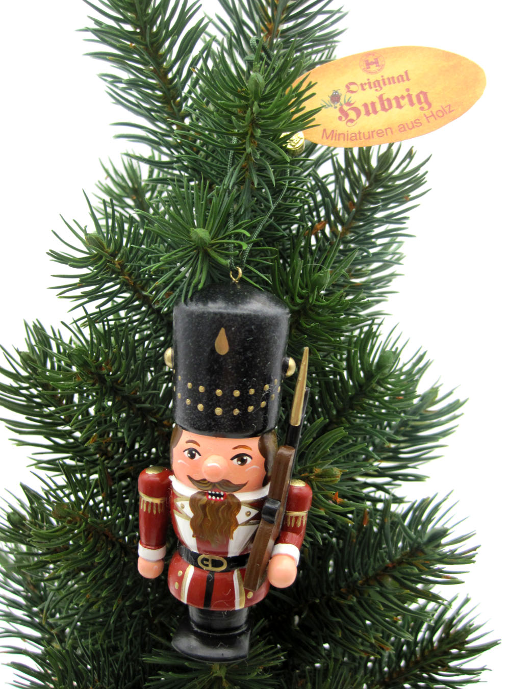 Hubrig Baumbehang Nussknacker Wachsoldat mehrfarbig 7 cm Hubrig Baumbehang Nussknacker Wachsoldat mehrfarbig 7 cm