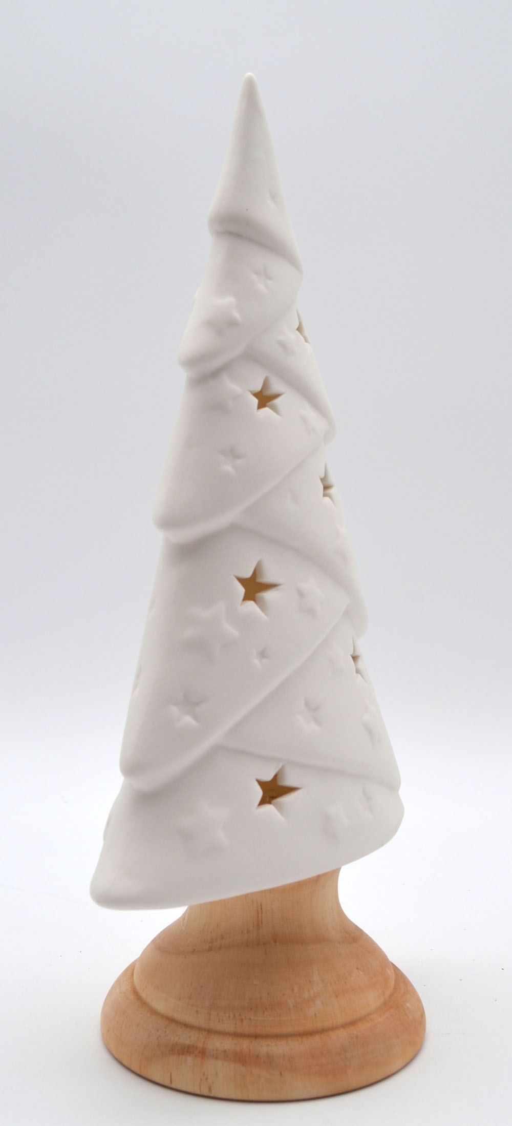 Baum mit LED Porzellan mit Holzfuß und Timer 27,5x13,5x9,5 cm (HxBxT) Baum mit LED Porzellan mit Holzfuß und Timer 27,5x13,5x9,5 cm (HxBxT)