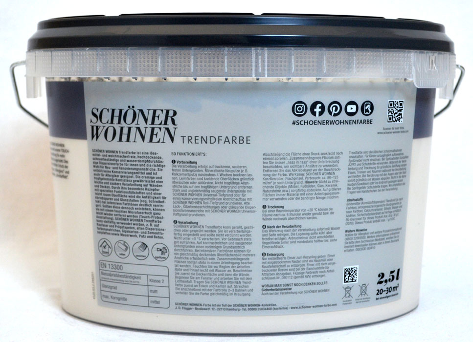 Schöner Wohnen Trendfarbe 8574 Cosy matt 50 ml Tester