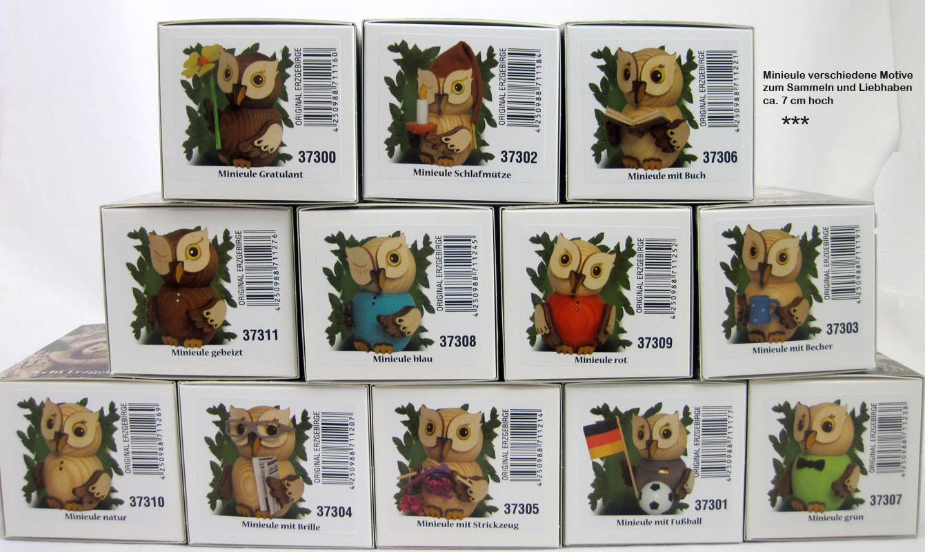 minieule_gruppe3_1_2_2_1_1_1HUbK61TEZGZjx Kuhnert - Minieule Weihnachtsmann - Neuheit 2018 ca. 7 cm