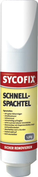 schnellspachtelpECAia3Fg7QZu Sycofix - Schnellspachtel 1,3 kg