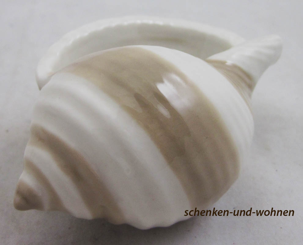 Deko-Muschel cremefarben ca. 10 cm