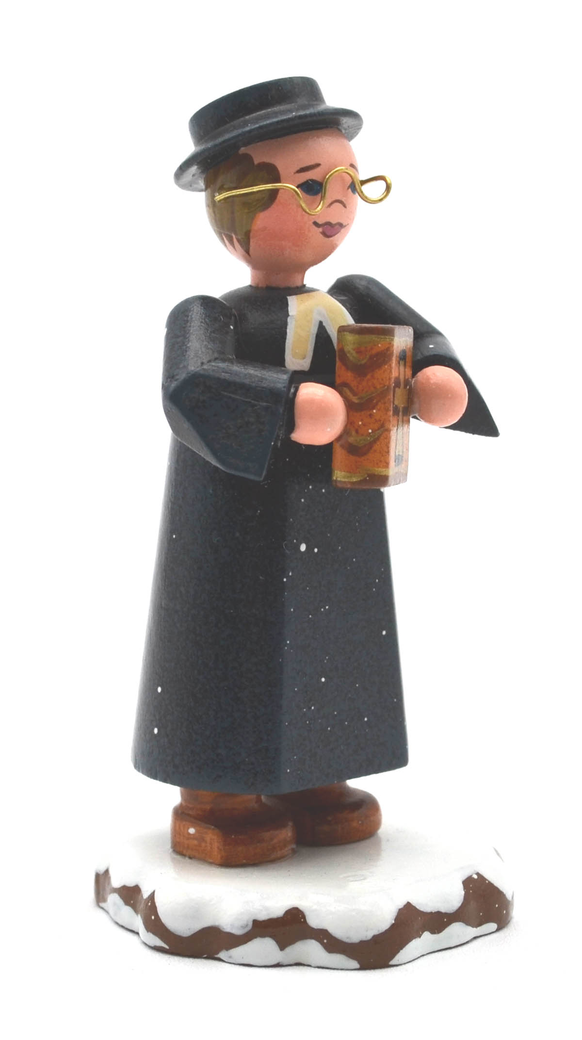 Hubrig - Winterkind "Herr Pfarrer" ca. 7,5 cm 