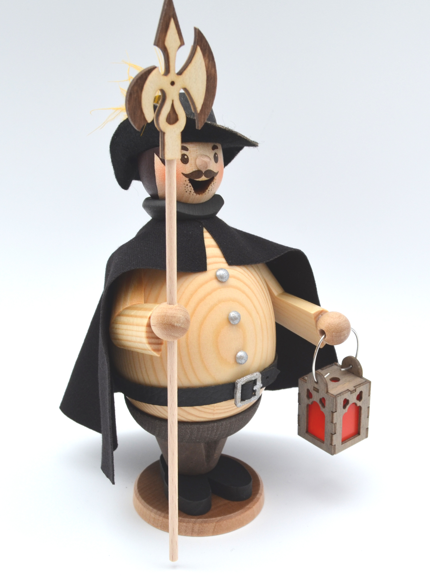 Rauchfigur Max  "Nachtwächter" mehrfarbig ca. 16 cm