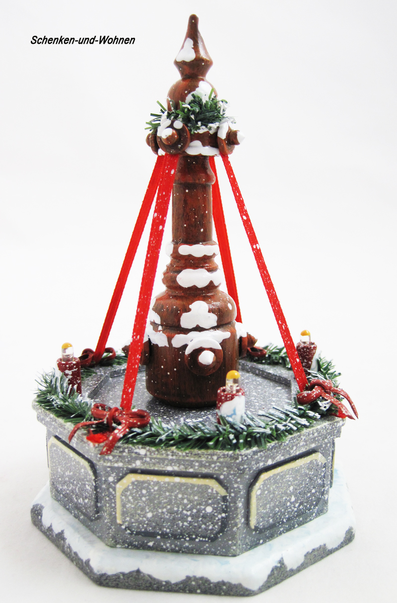 110h4404_wiki_stadtbrunnen Hubrig - Wiki Stadtbrunnen elektrisch beleuchtet ca. 8 x 12 cm (B/H)