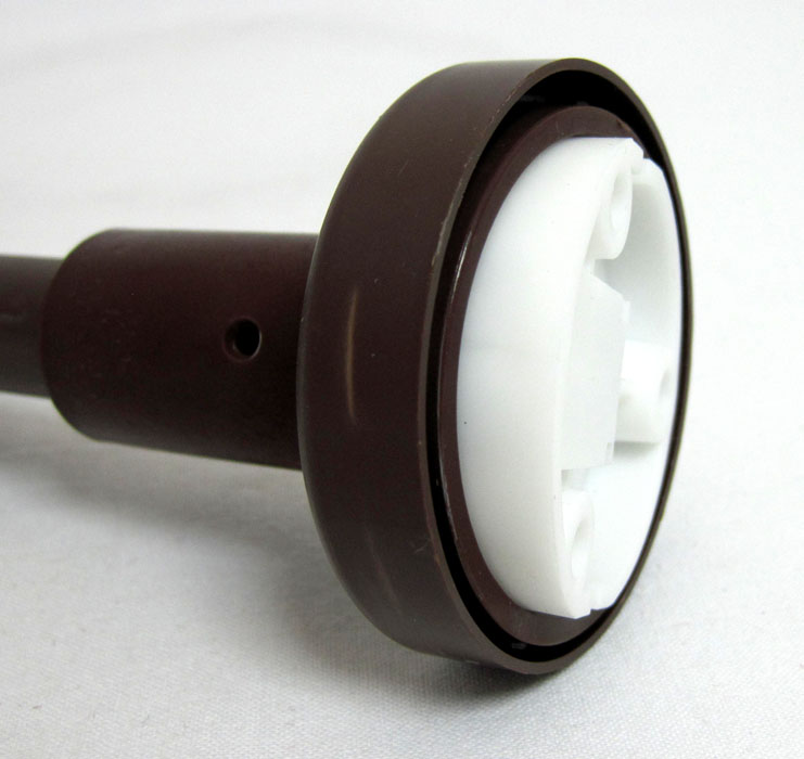 Federträger Holzfarbe Braun Kunststoff ca. 13 cm