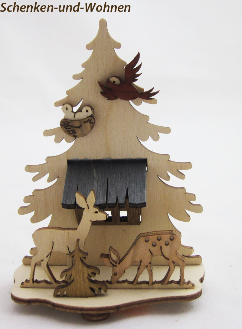 motivsockel_wald_27550 Motivsockel Wald 7,5 x 4 x 11 cm, Natur