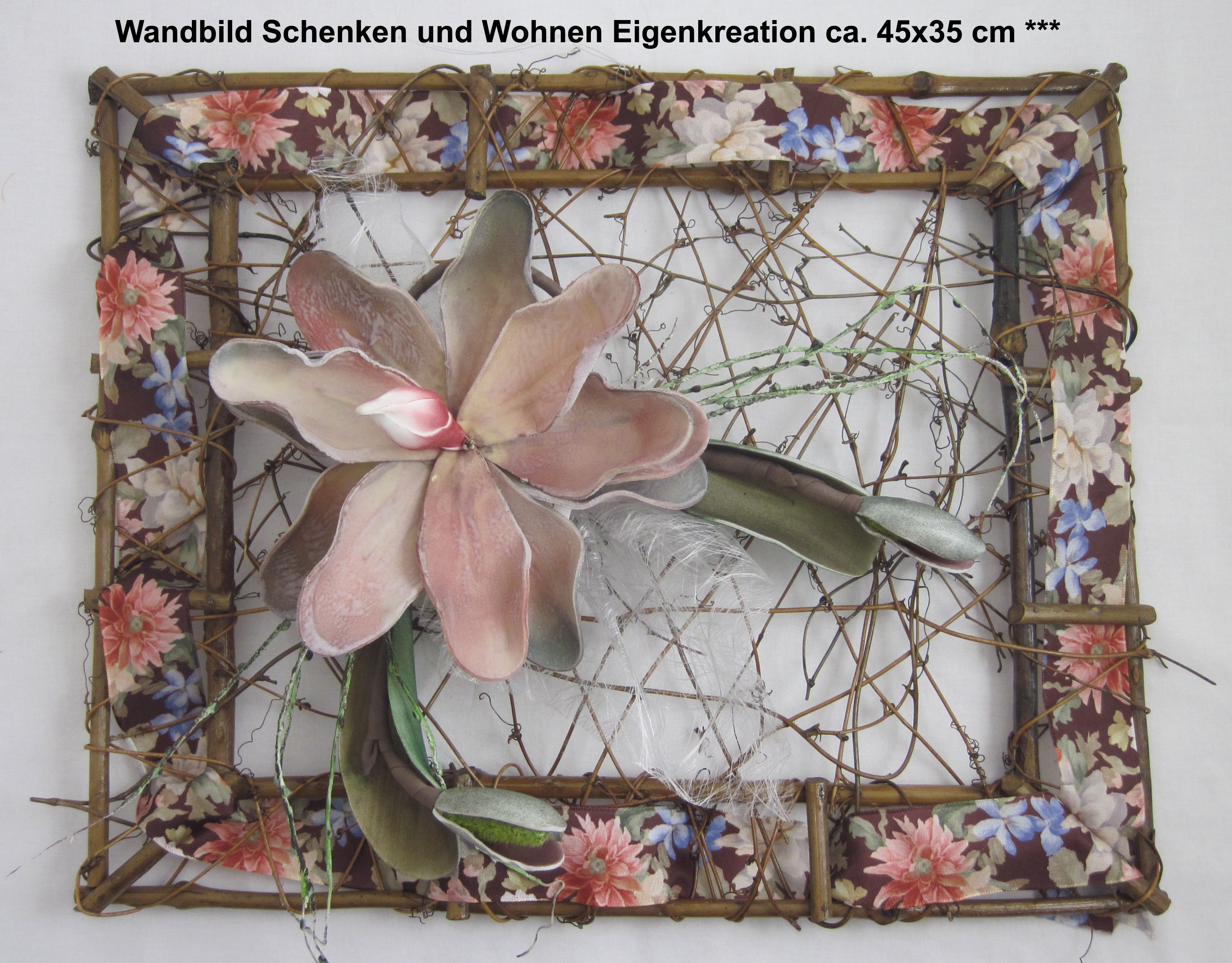 Wandbild Schenken und Wohnen Eigenkreation ca. 45x35 cm