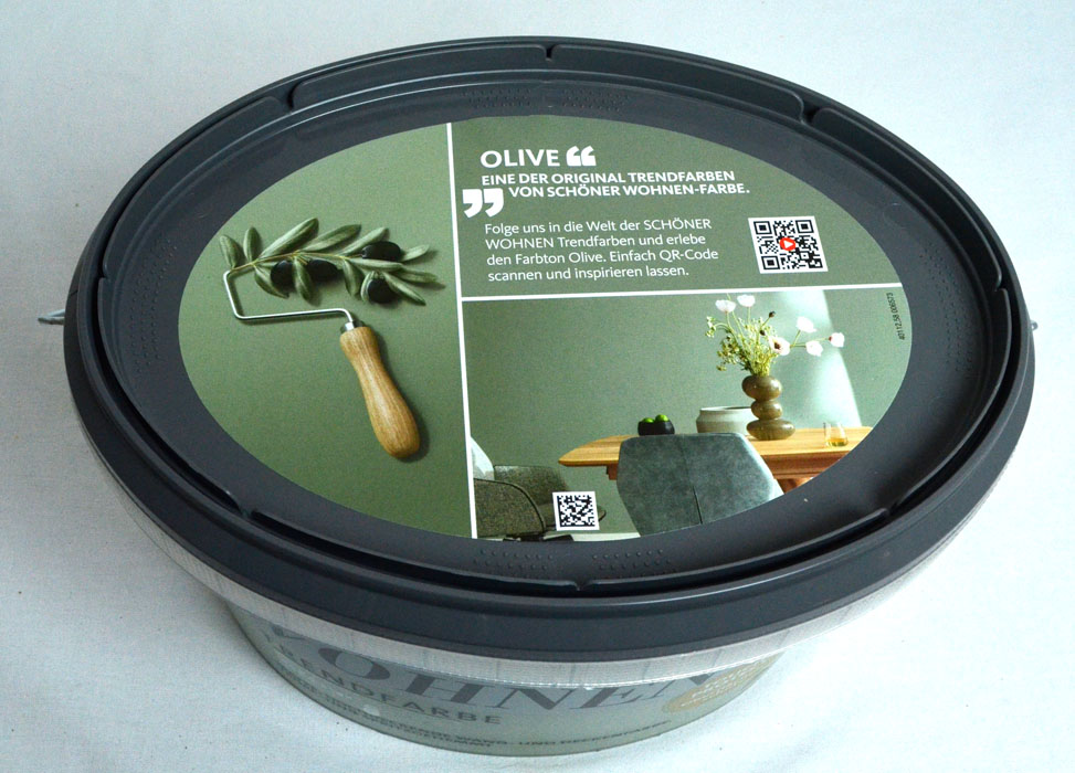Schöner Wohnen Trendfarbe Olive matt 1 Liter