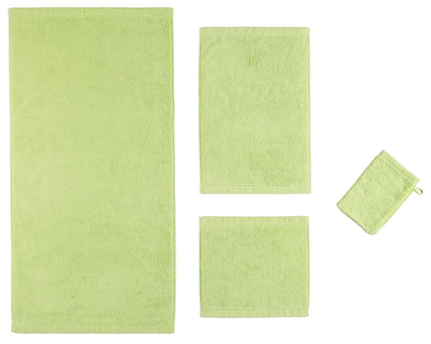 1 Handtuch Life Style Uni Fb. 412 pistazie ca.50 x 100 cm