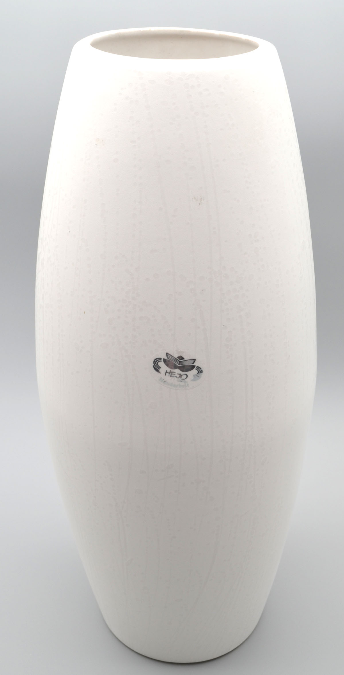 Keramik Bodenvase "Remo" 46 cm Cremeweiss