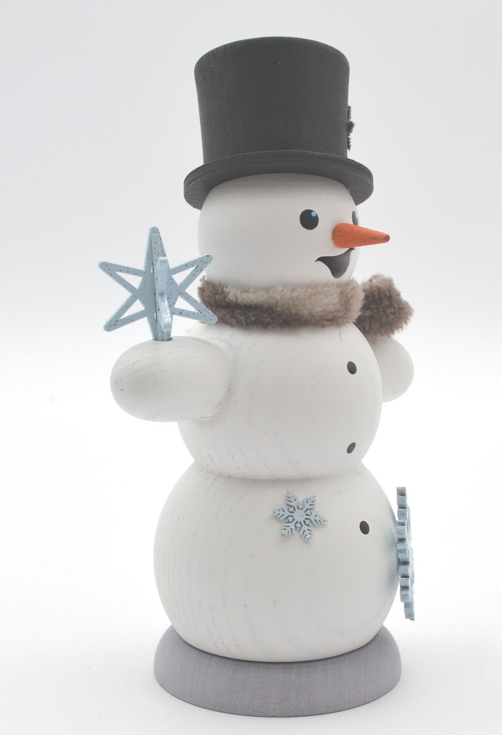 Schneemann mit Schneesternen Raufigur ca. 13 cm Neuheit 2025