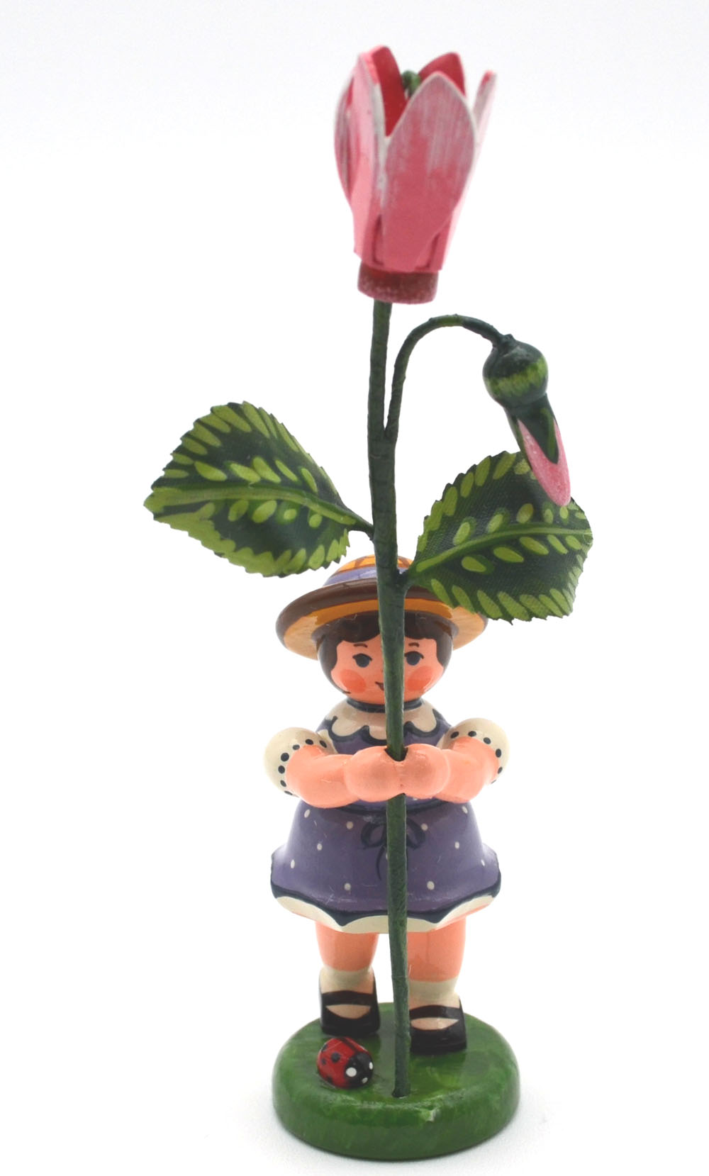 Hubrig Blumenkind Mädchen mit Alpenveilchen 11 cm Hubrig Blumenkind Mädchen mit Alpenveilchen 11 cm