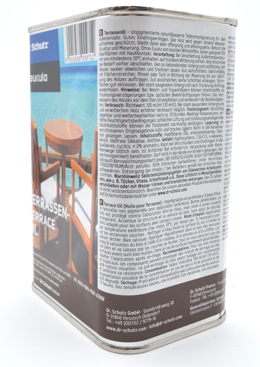 Terrassen-Oil 1 l Dr. Schutz - Eukula