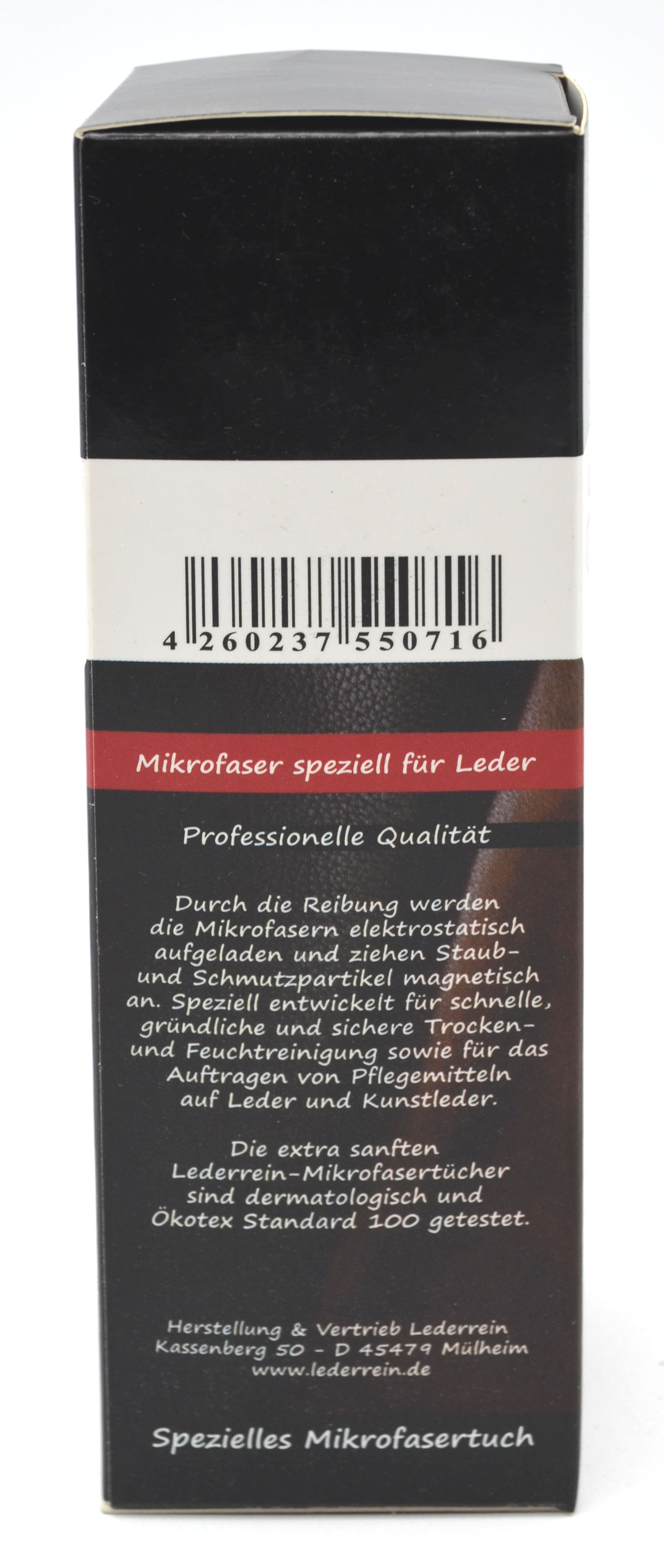 Pflegetuch speziell für Leder 50x30 cm 